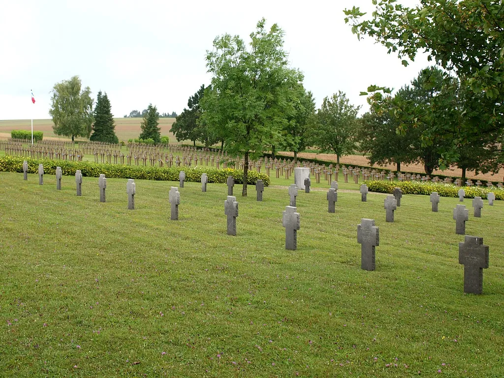 German military section of Orfeuil cemetery