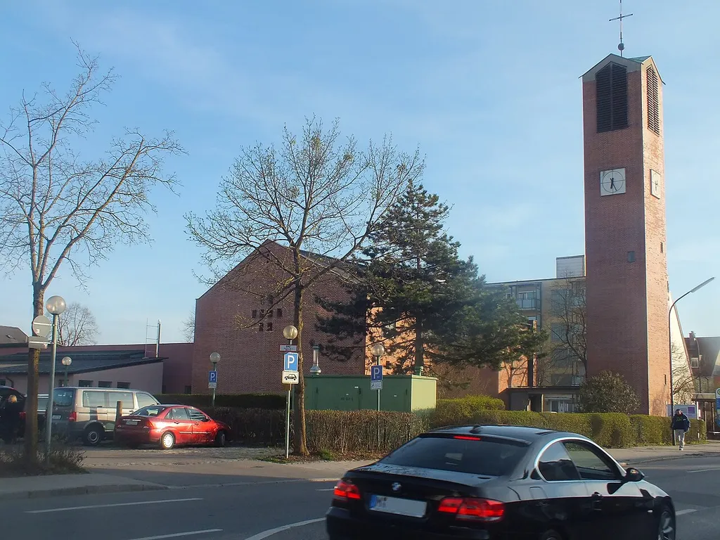 church"Korneliuskirche" in Karlsfeld