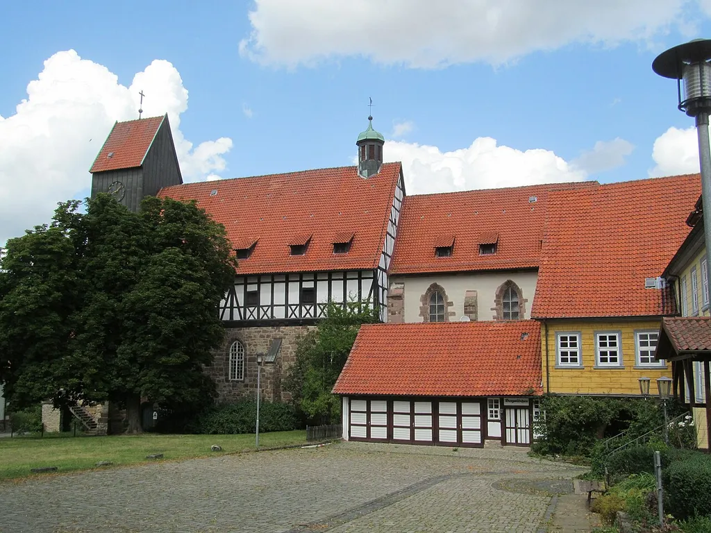 die Kirche St. Johannes auf dem Burgberg von Katlenburg