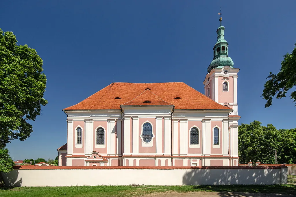 Siciny, kościół par. p.w. św. Marcina Biskupa, 1736-1742, XIX