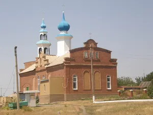Saint Nicholas church in Snizhne
