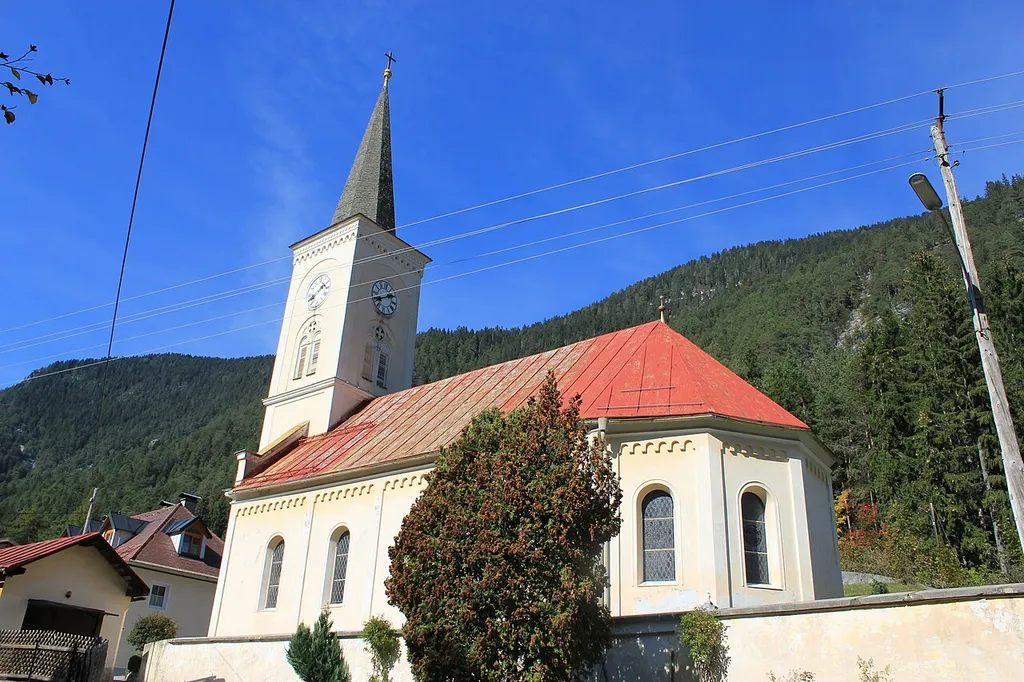 Lutherian parish church in the community of Bad Bleiberg