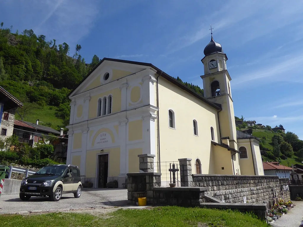 Ronco Chiesa (Canal San Bovo, Trentino, Italy), Nativity of Mary church
