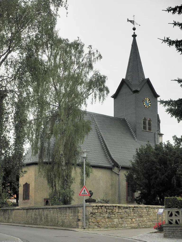 Church in Kromsdorf in Thuringia