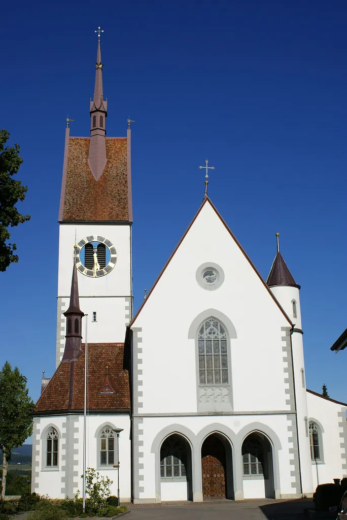 Die katholische Kirche St. Vitus in Merenschwand AG