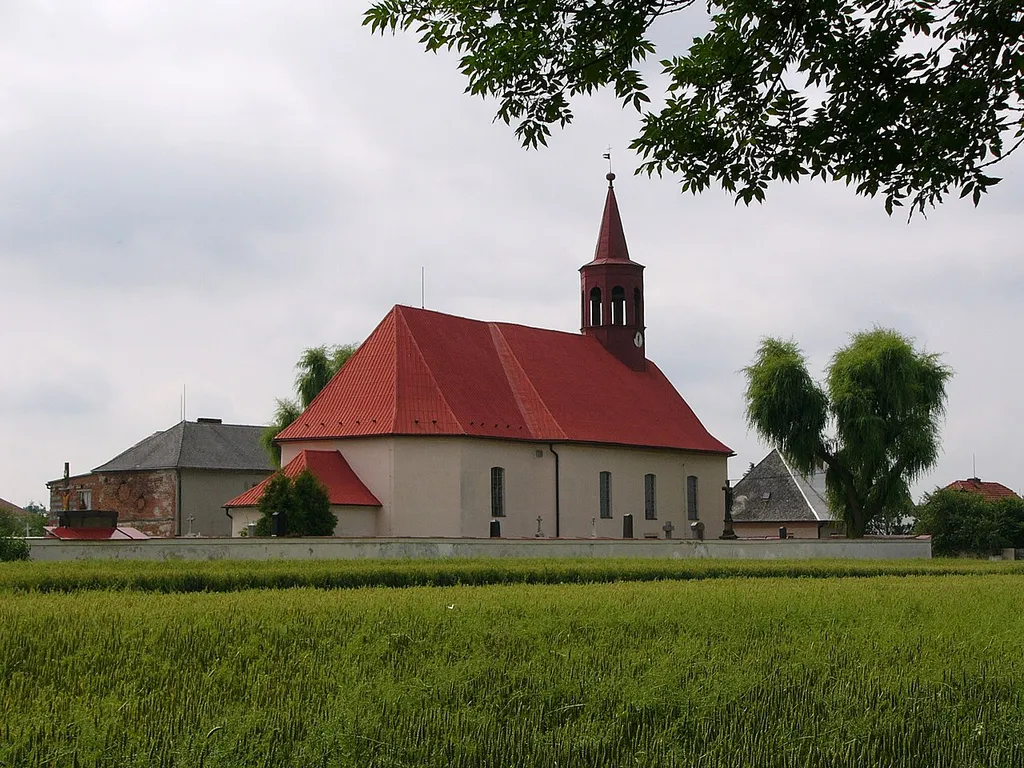 Church in Renoty (Czech Republic).