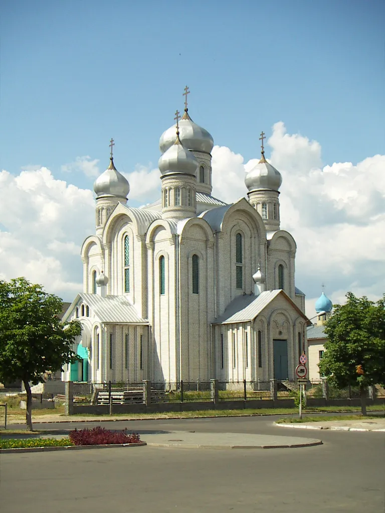 Eastern Orthodox cathedral in Svetlahorsk, Belarus