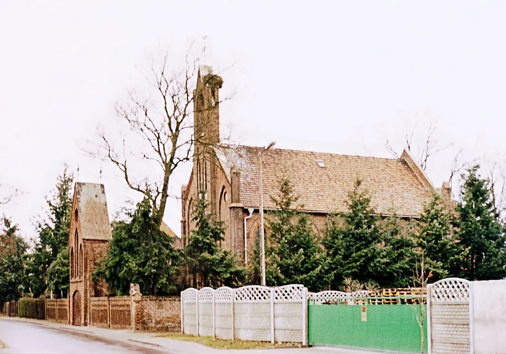 Maniewo, parish church (St Nicholas); Poland, gm. Oborniki
