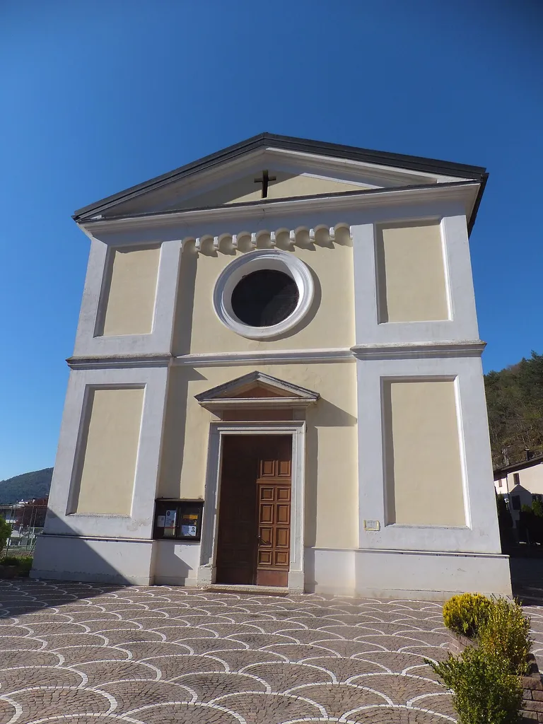 Lases (Lona-Lases), church of the Visitation of Mary