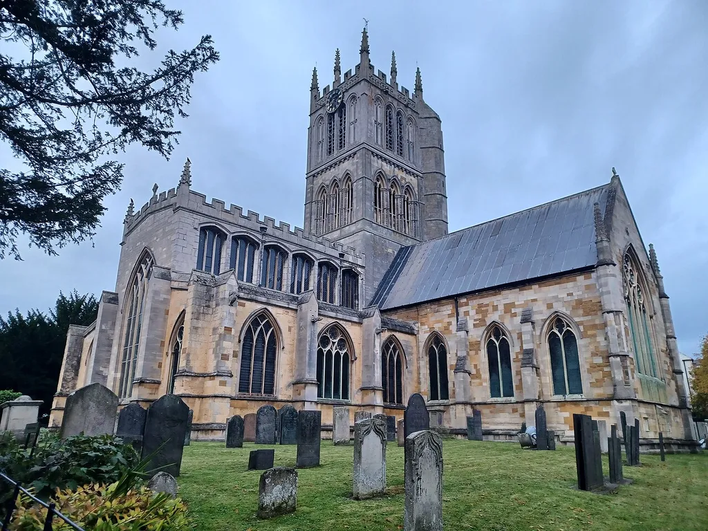 St. Mary's Church, Melton Mowbray, Leicestershire, England. 13th-14th century, Grade I listed.
