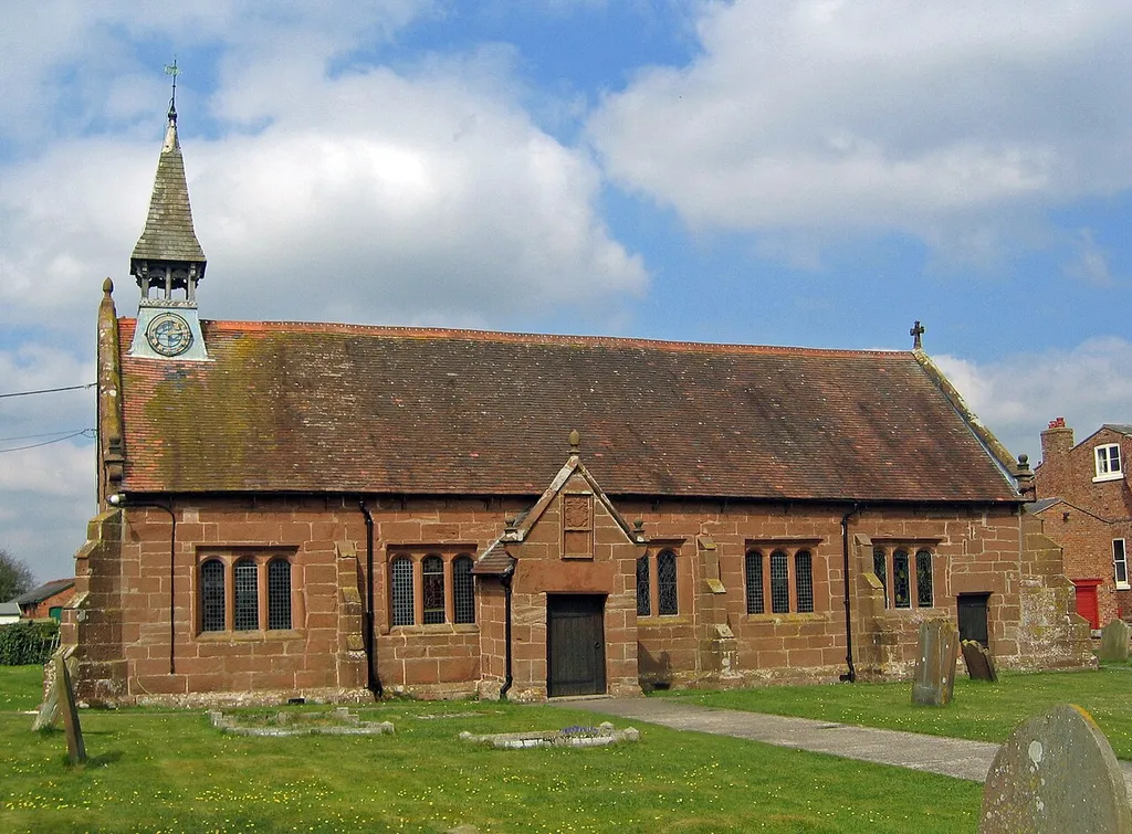 Photograph of St Peter's Church, Hargrave, from the south