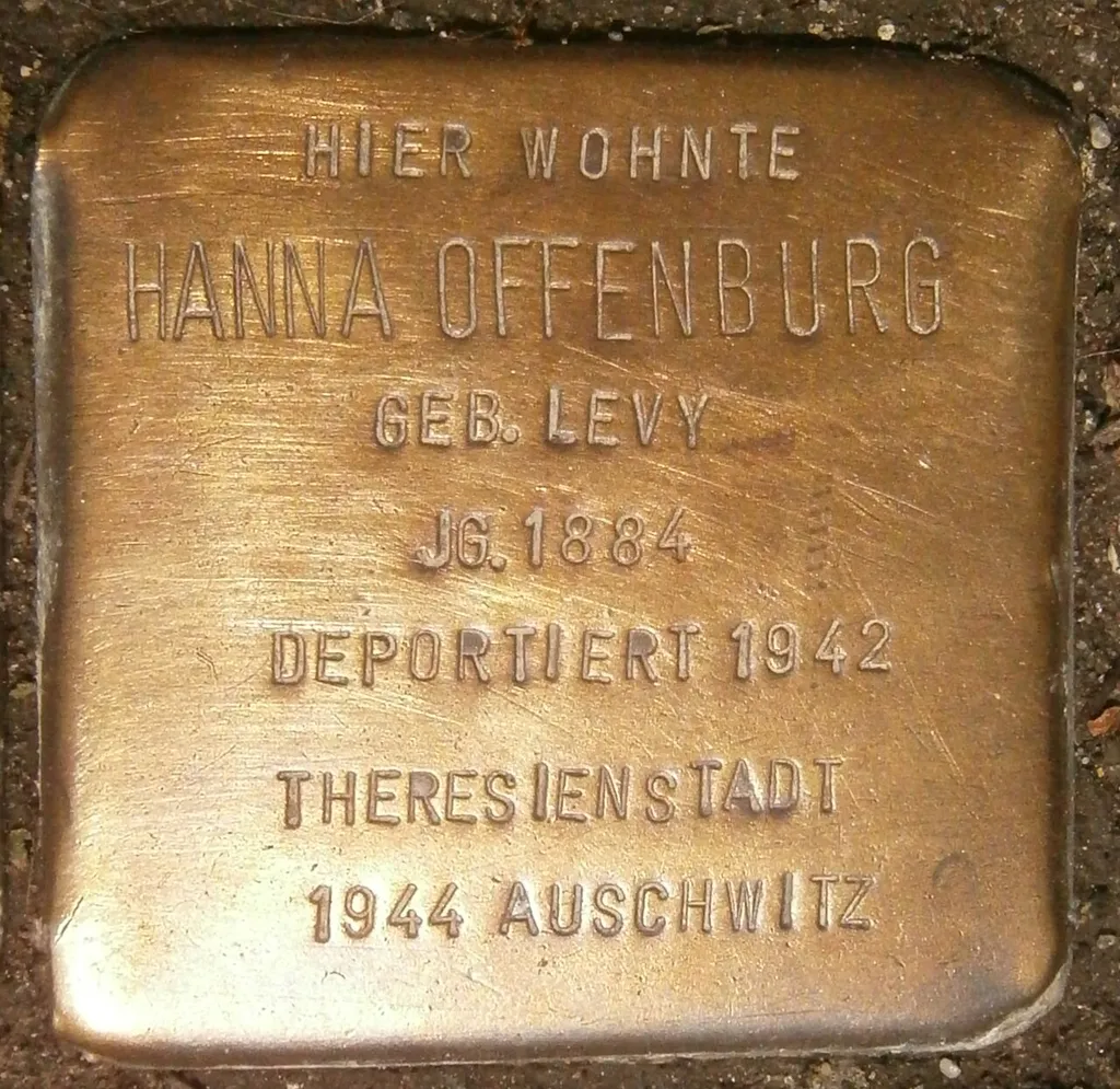 Stolperstein für Hanna Offenburg