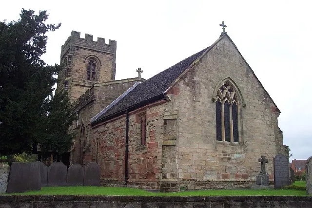St Andrew's parish church, Shilton, Warwickshire, seen form the southeast