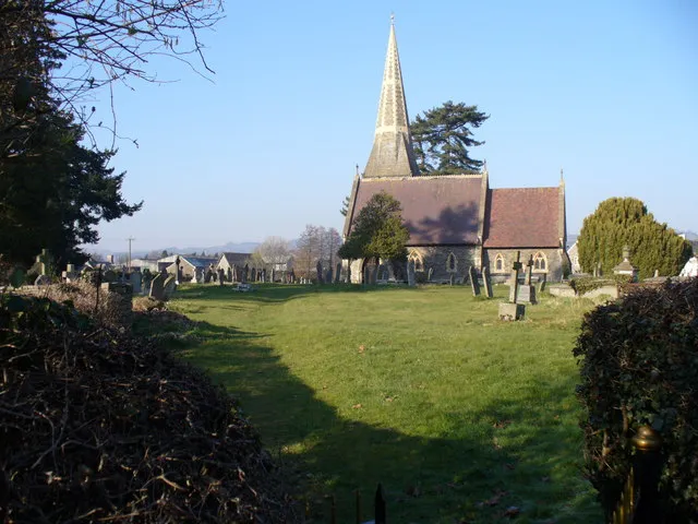 Church of St Cynog, Boughrood Viewed from the south.