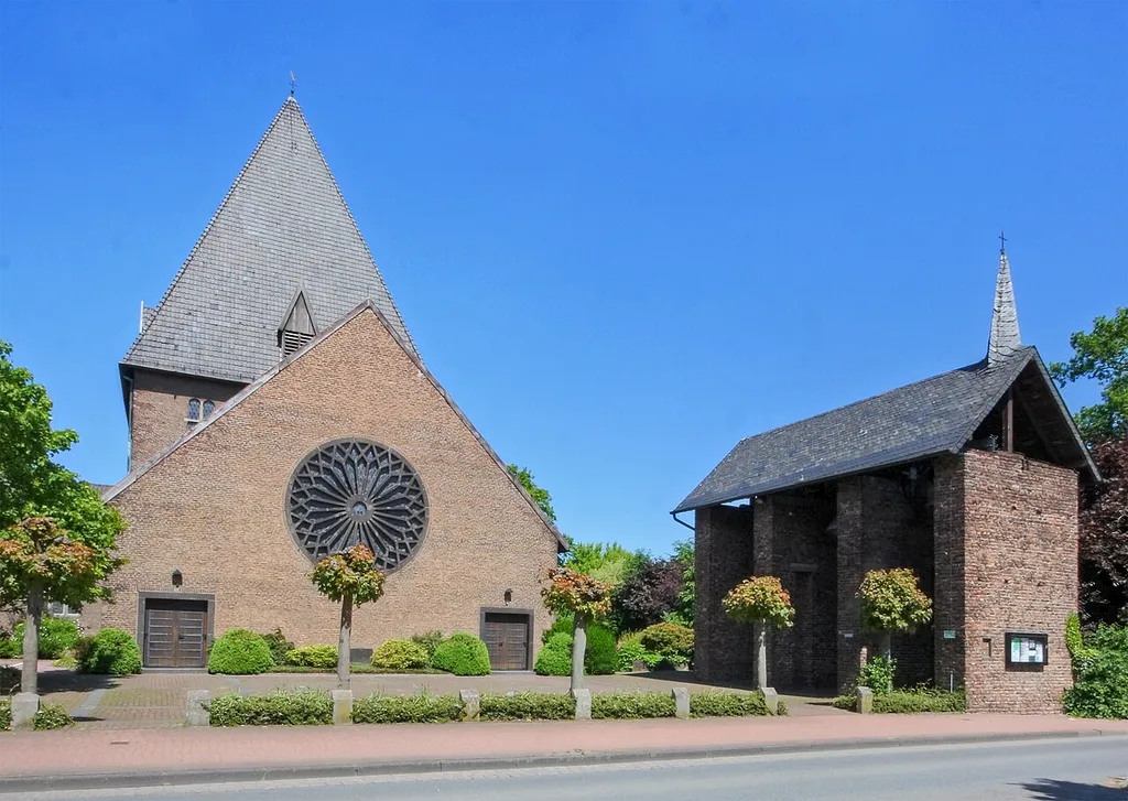 Kirche Christ-König in Hamminkeln-Ringenberg, Architekt: Dominikus Böhm