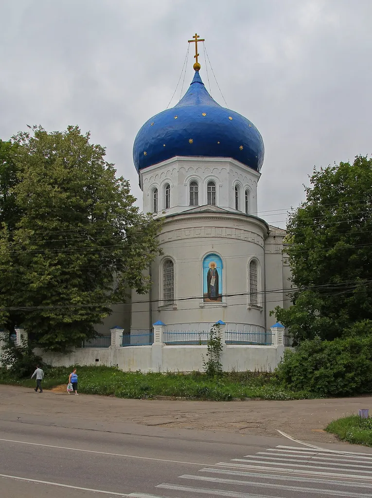 Church of St. Sergius in Plavsk (Tula Oblast, Russia)