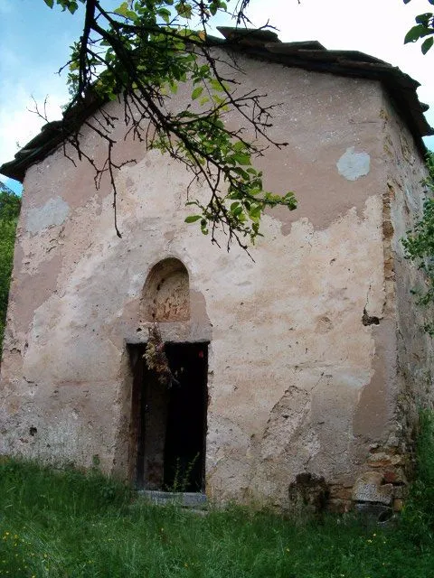 St Peter medieval church in the village of Berende, Bulgaria.