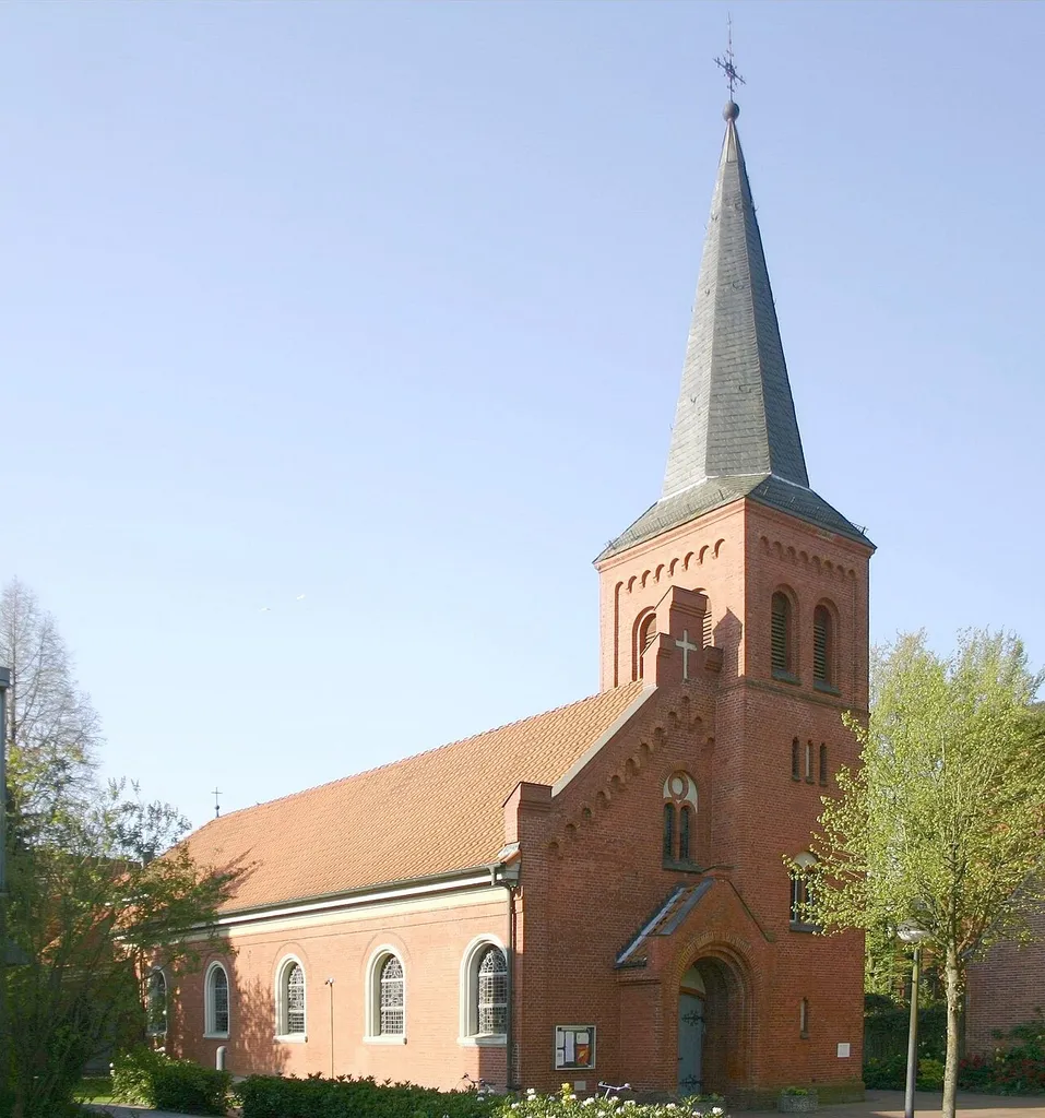 Historic (catholic) church in Aurich, East Frisia, Germany