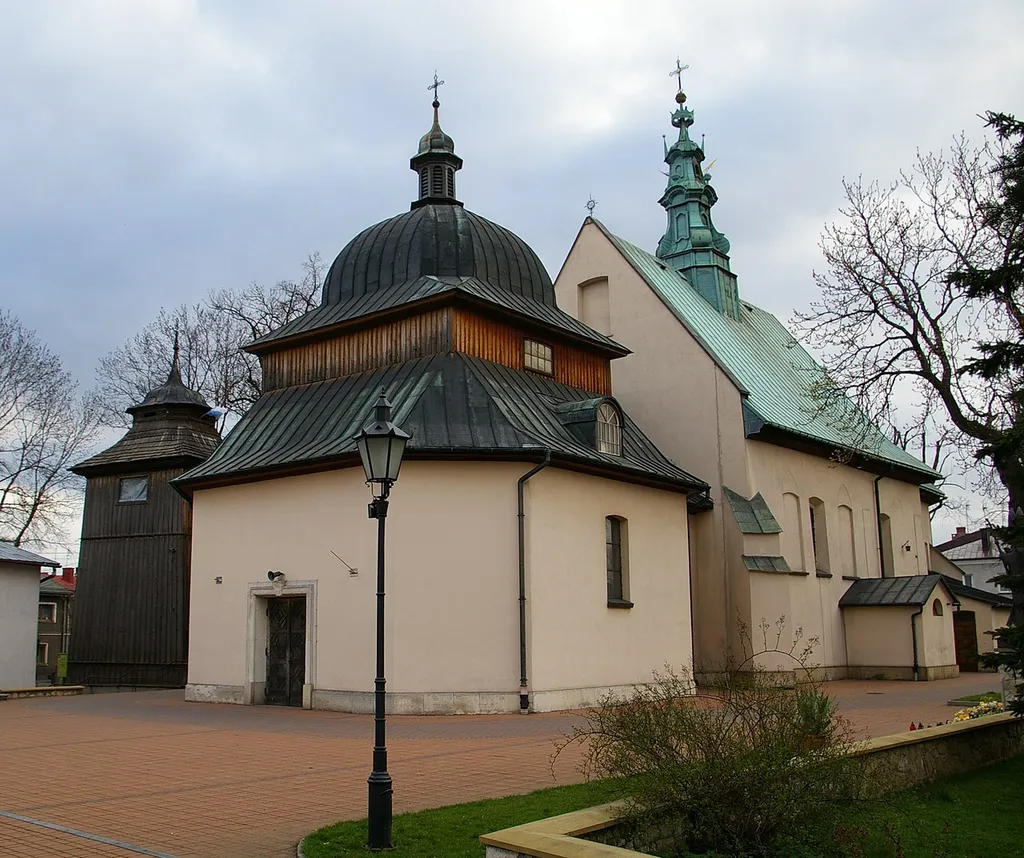 Parish church in Skała, Poland