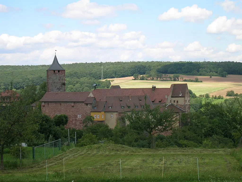 Burg Rothenfels circa von Ost oder Südost