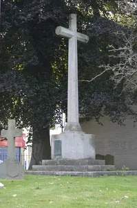 War Memorial in the Churchyard of the Parish Church of St Mary the Virgin, Dover