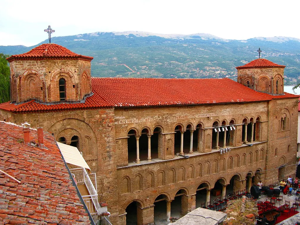Saint Sophia church, Ohrid, Macedonia.
