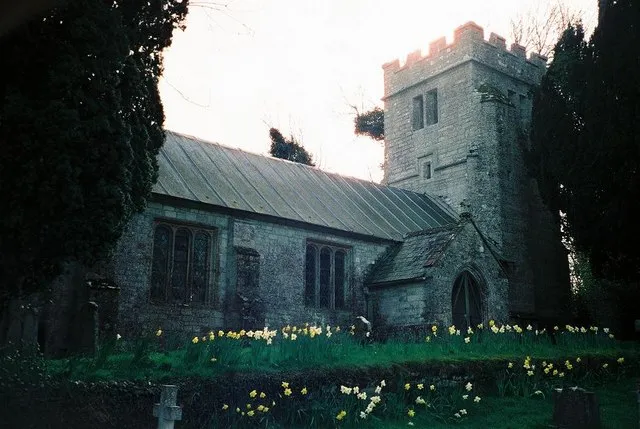 Parish church of SS Simon and Jude (NOT Michael), Winterborne Monkton, Dorset, seen from the northeast
