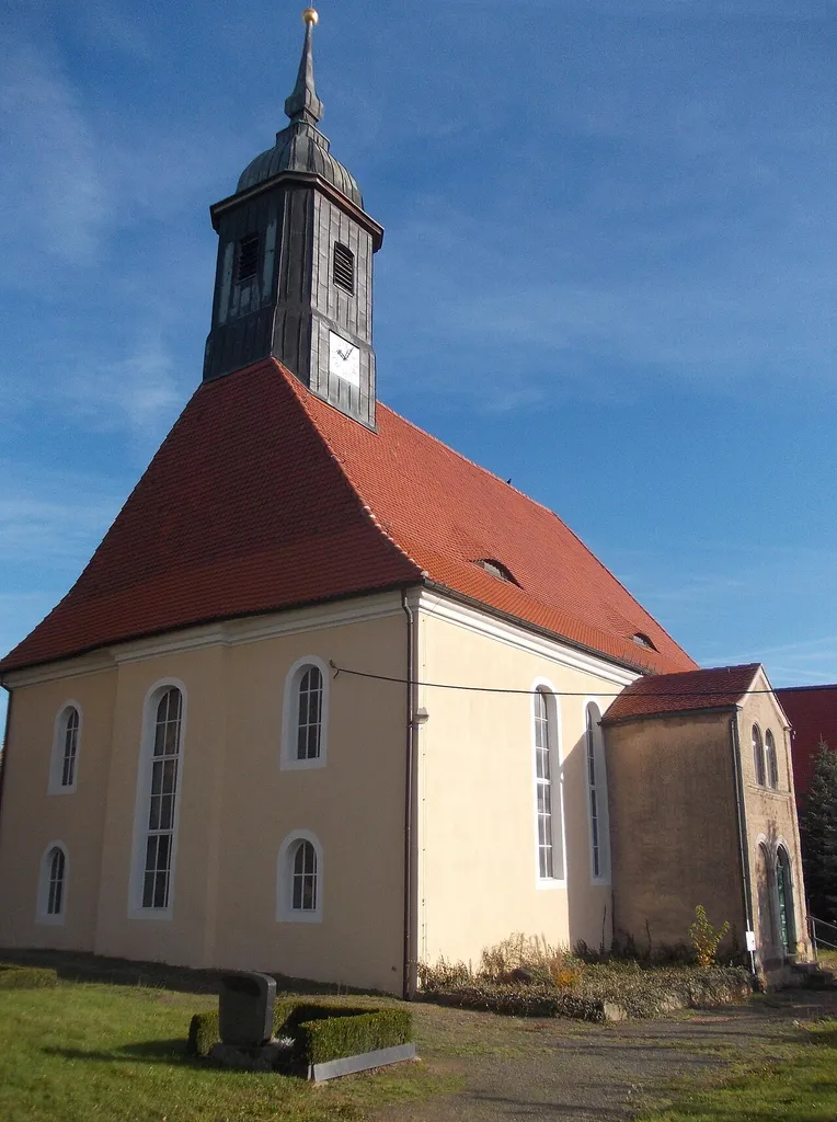 Kiebitz church (Ostrau, Mittelsachsen district, Saxony)