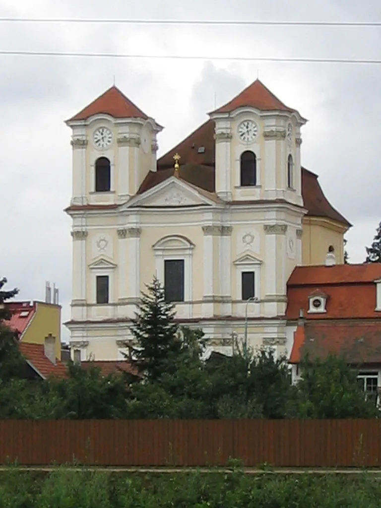 Holy Guardian Angels church in Veselí nad Moravou, Czech Republic.