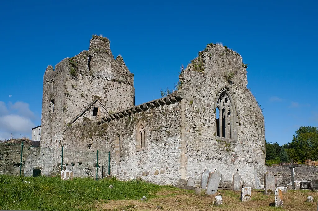 South-east view of choir and tower.
