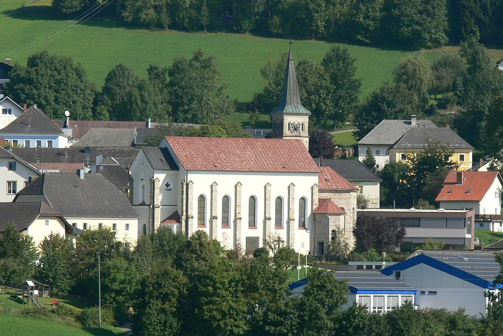Julbach ( Upper Austria ). Saint Anne parish church ( 1865-69).