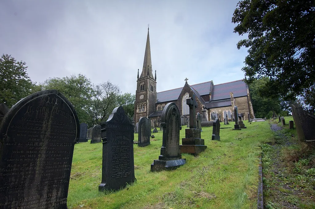 Church of St. Thomas New Hey .mw-parser-output .messagebox{margin:4px 0;width:auto;border-collapse:collapse;border:2px solid var(--border-color-progressive,#6485d1);background-color:var(--background-color-neutral-subtle,#fbfcff);color:var(--color-base,#202122);box-sizing:border-box;border-inline-start-width:8px}.mw-parser-output .messagebox.mbox-small{font-size:88%;line-height:1.25em}.mw-parser-output .mbox-warning,.mw-parser-output .mbox-speedy{border:2px solid var(--border-color-error,#b22222);background:var(--background-color-error-subtle,#ffdbdb);border-inline-start-width:8px}.mw-parser-output .mbox-serious,.mw-parser-output .mbox-delete,.mw-parser-output .mbox-stop{border:2px solid var(--border-color-error,#b22222);border-inline-start-width:8px}.mw-parser-output .mbox-issue,.mw-parser-output .mbox-content{border:2px solid #f28500;background:var(--background-color-warning-subtle,#ffe);border-inline-start-width:8px}.mw-parser-output .mbox-query,.mw-parser-output .mbox-style{border:2px solid #f4c430;background:var(--background-color-warning-subtle,#ffe);border-inline-start-width:8px}.mw-parser-output .mbox-shit{border:2px solid #960;border-inline-start-width:8px}.mw-parser-output .mbox-license{border:2px solid #88a;border-inline-start-width:initial}.mw-parser-output .mbox-legal{border:2px solid var(--border-color-notice,#666);background:var(--background-color-base,#fff);border-inline-start-width:8px}.mw-parser-output .mbox-honor{border:2px solid #ca3;background:var(--background-color-warning-subtle,#fcf4db);border-inline-start-width:8px}.mw-parser-output .mbox-growth{border:2px solid #8d4;background:var(--background-color-success-subtle,#d5fdf4);border-inline-start-width:8px}.mw-parser-output .mbox-move{border:2px solid #93c;border-inline-start-width:8px}.mw-parser-output .mbox-protection,.mw-parser-output .mbox-message{border:2px solid var(--border-color-base,#aaa);border-inline-start-width:8px}.mw-parser-output .messagebox .mbox-text{border:none;padding:0.25em 0