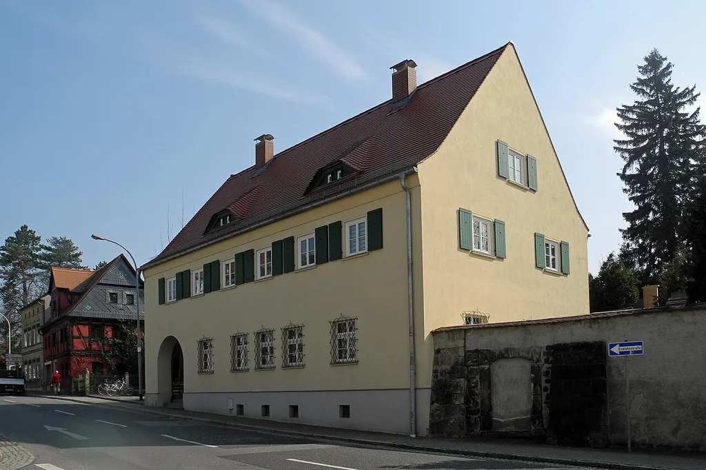 Friedhofsverwaltung auf dem Frauenfriedhof in Zittau, Hammerschmiedtstraße 6