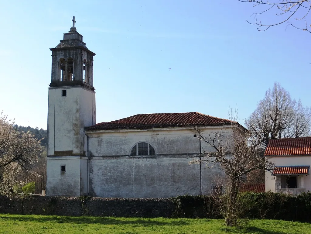 John the Baptist Church in Štorje, Municipality of Sežana, Slovenia