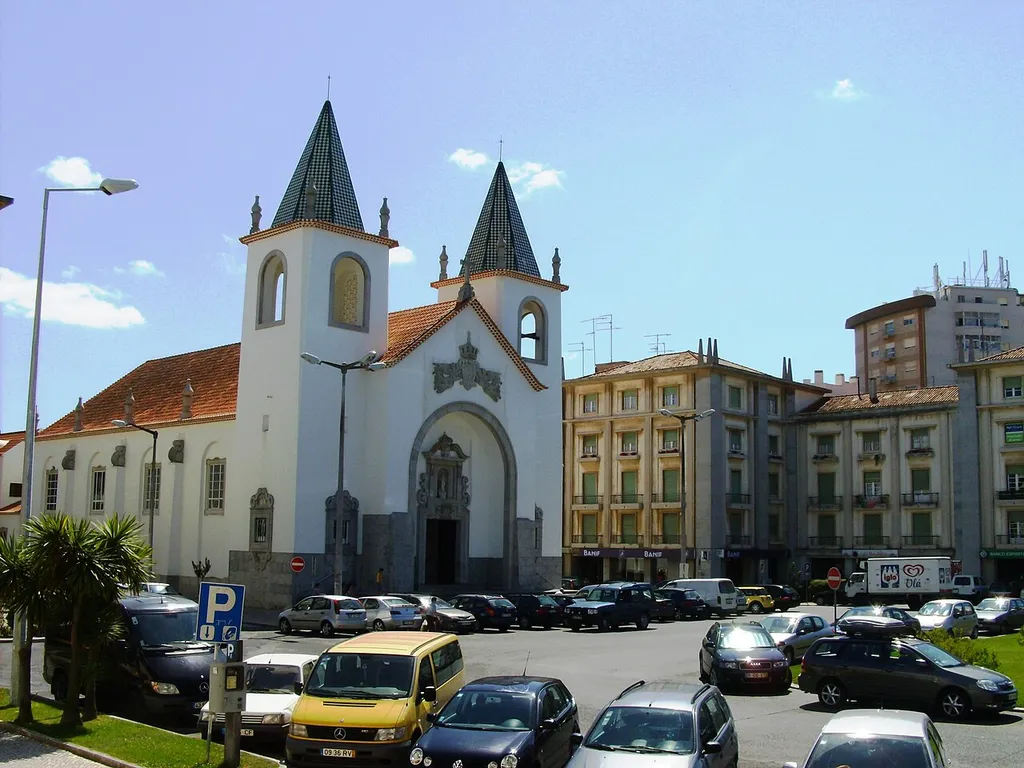 Igreja de Nossa Senhora da Conceição, Caldas da Rainha, distrito de Leiria, Portugal.