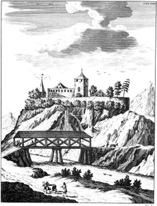 Lütisburg, medieval castle site