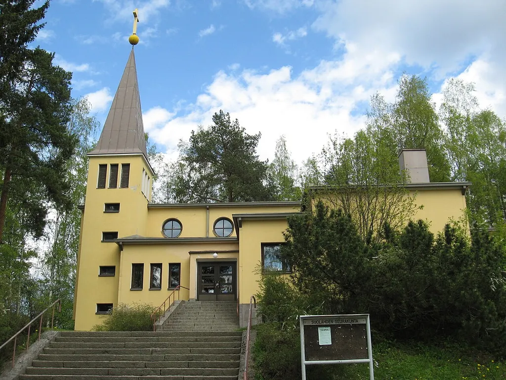Church of Suolahti in Äänekoski, Finland (May 24, 2008)