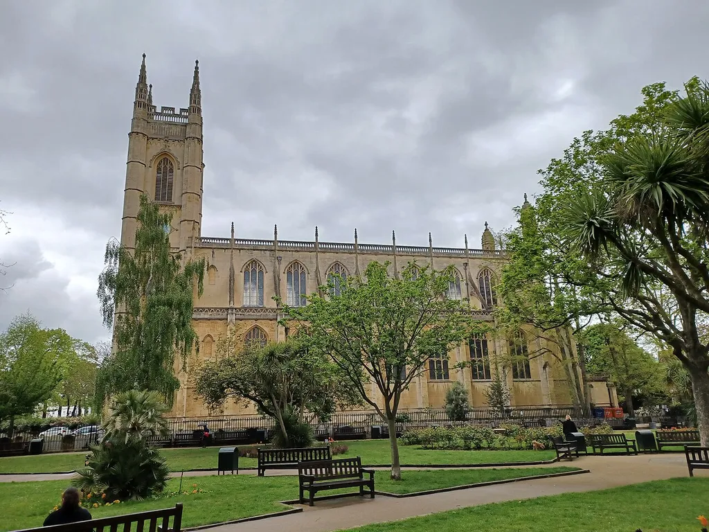 St. Luke's Church, Sydney Street, Chelsea, London, England. 1824, Grade I listed.