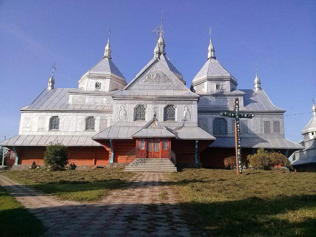 Церква Св. Параскеви (дер.), с. Великий Ключів,