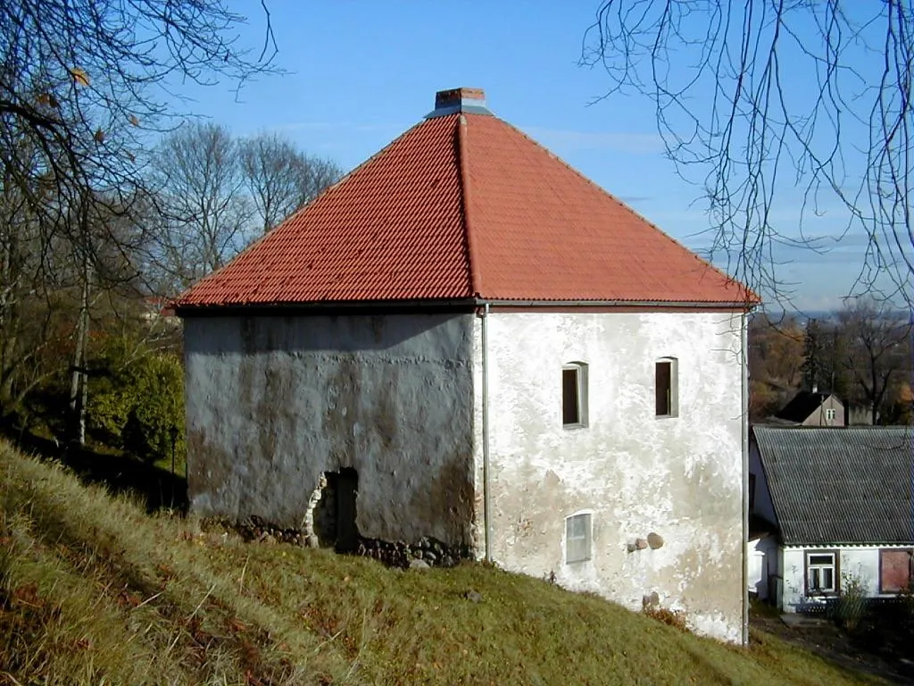 Kandava gunpowder storage tower, originally built as a guard tower in 1334