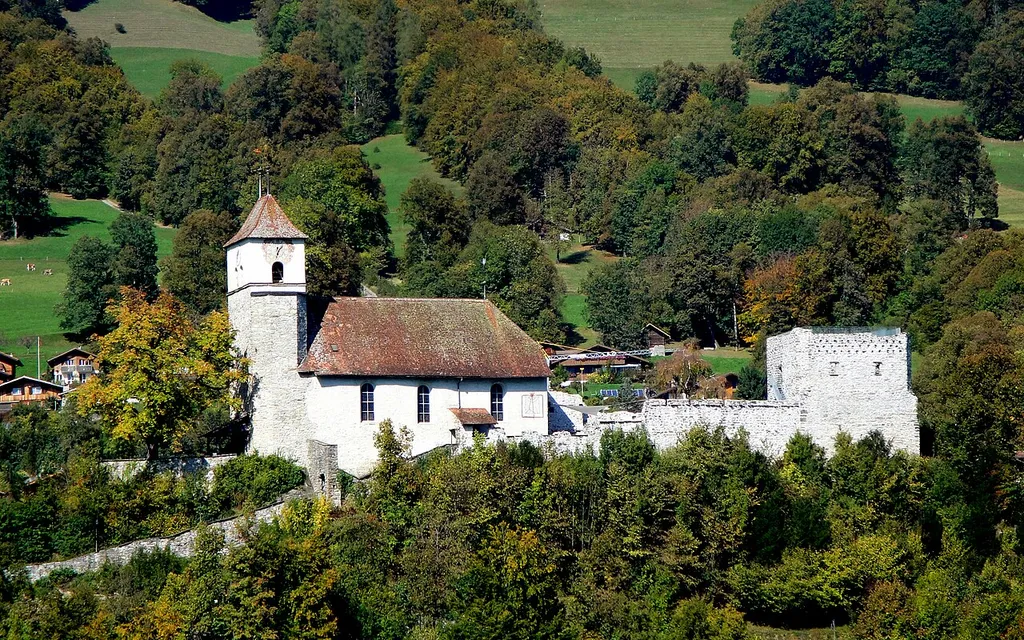 Ringgenberg, Kirche und Burgruine
