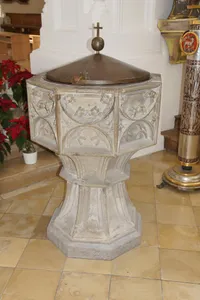 Baptismal font of St. Stephan (Mindelheim)