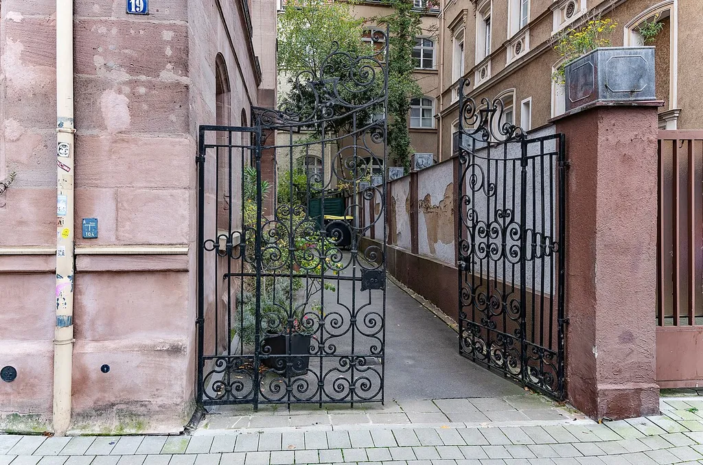 Hoftor Bauerngasse 19 in Nürnberg