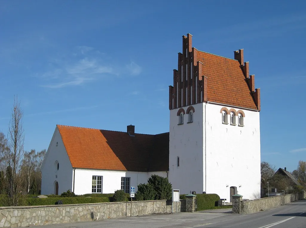 Södra Sandby church in Skåne, Sweden