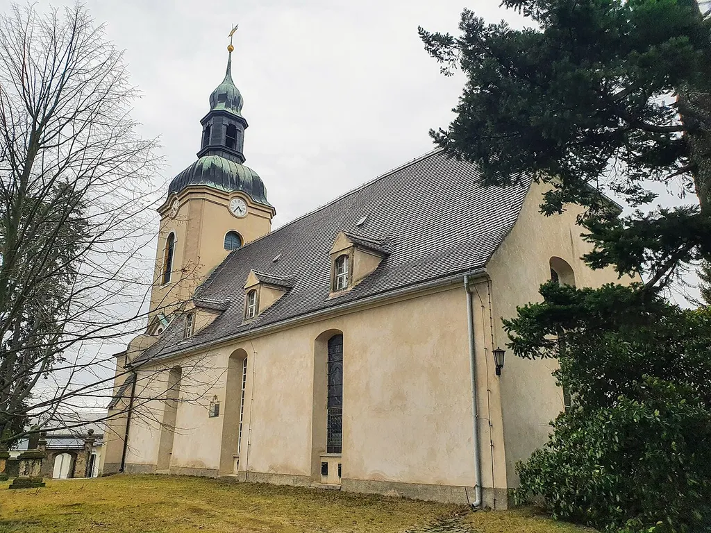 Kirche (Einzeldenkmal zu ID-Nr. 09304065) Krohnenbergstraße 3