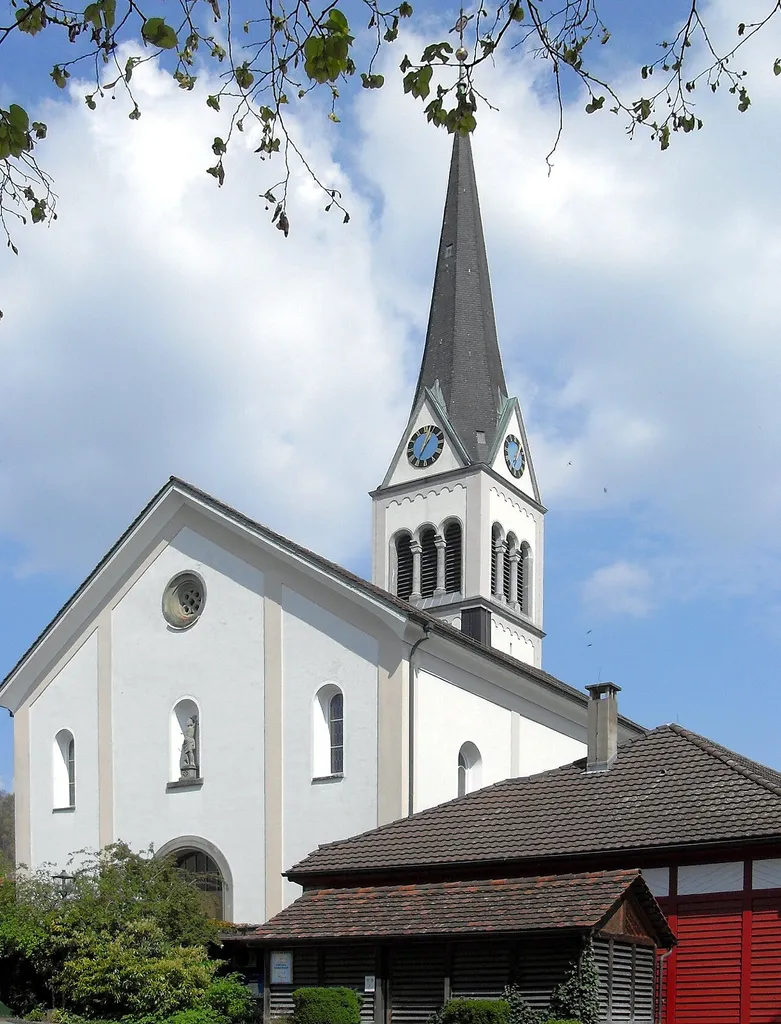 katholische Kirche St. Sebastian in Herdern, Kanton Thurgau, Schweiz