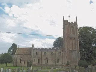 Parish church of the Blesséd Virgin Mary, Hemington, Somerset, seen from the north