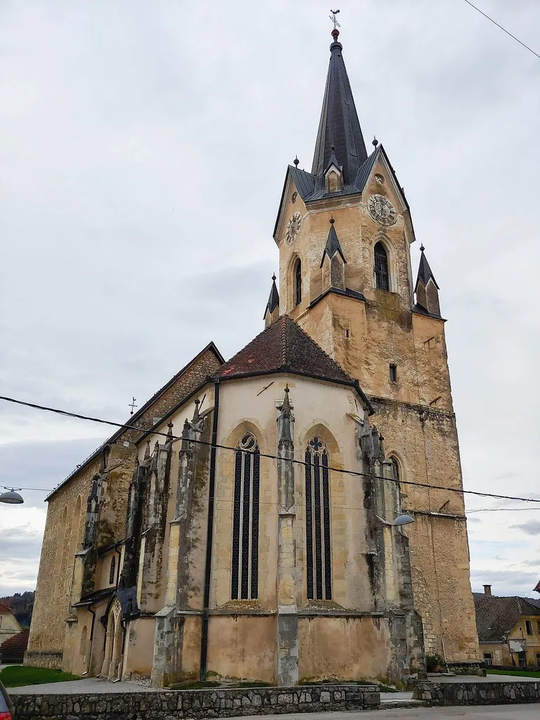 St. Rupert's Parish Church in Šentrupert, Slovenia