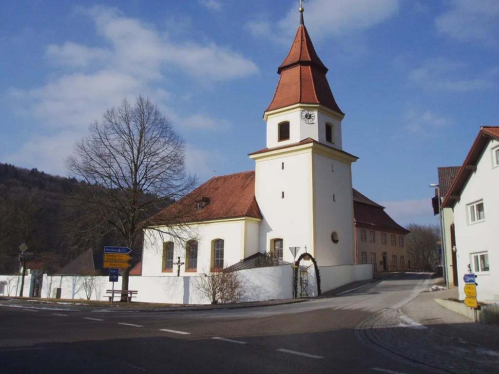 Kirche St. Nikloaus Altdorf Anlautertal Landkreis Eichstätt