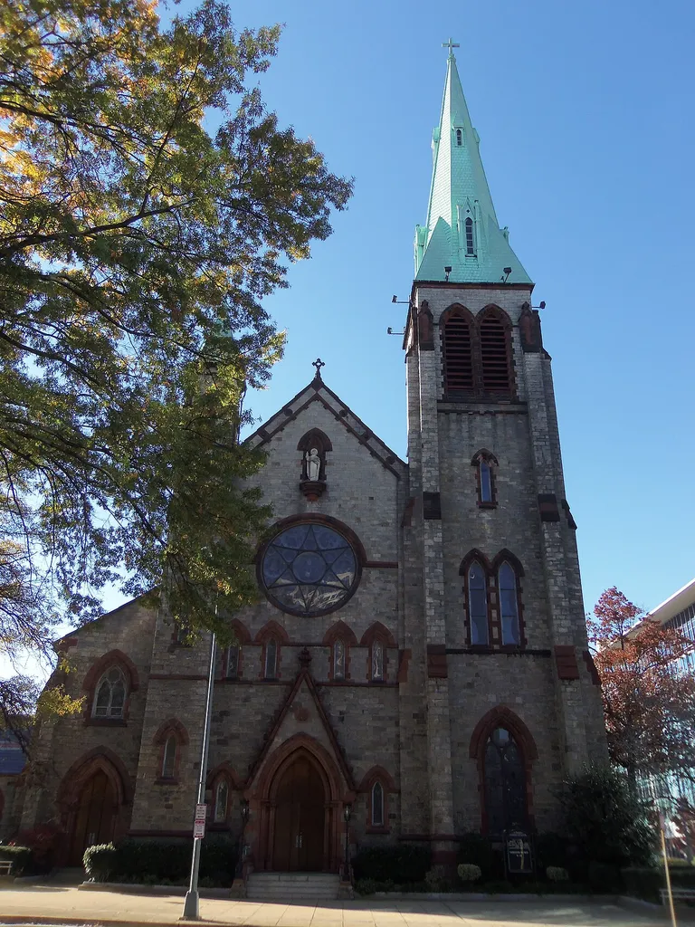 St. Dominic's Catholic Church on 6th Street SW in Washington, DC.